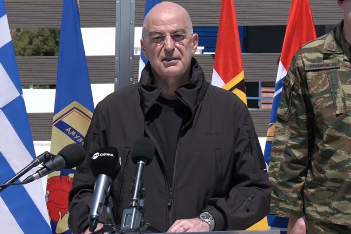 Αυστηρό μήνυμα Δένδια για το ουκρανικό drone: «Μας οφείλονται σαφείς εξηγήσεις»