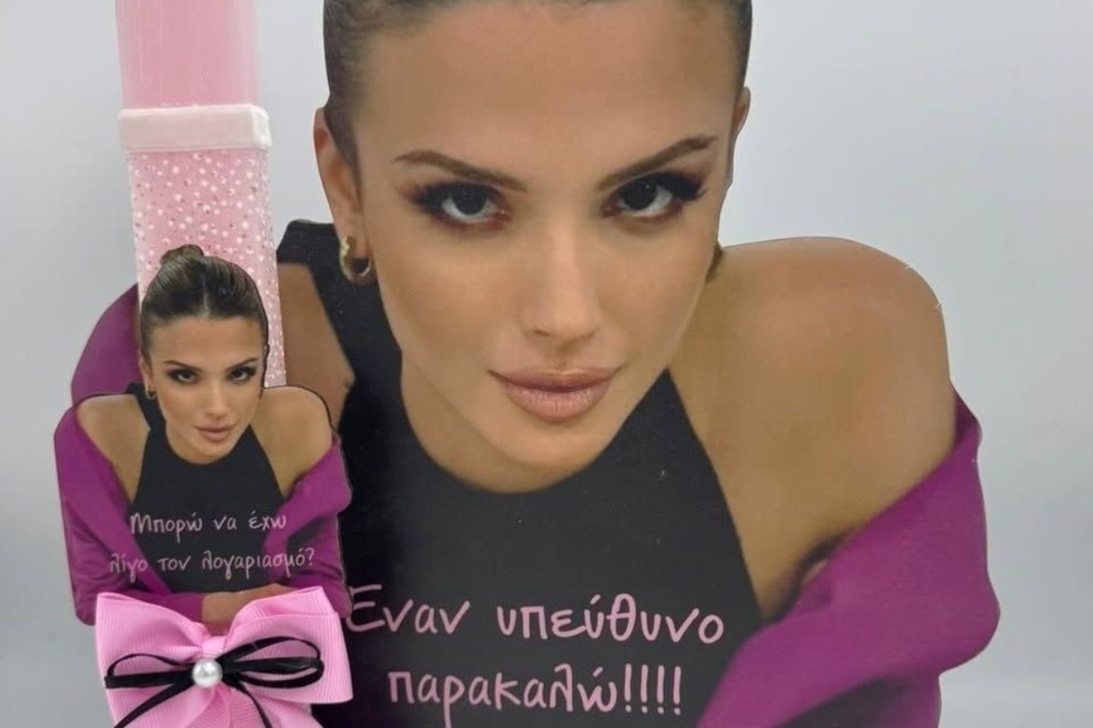Κατερίνα Λιόλιου: Ο «Λογαριασμός» από viral τραγούδι έγινε... πασχαλινή λαμπάδα