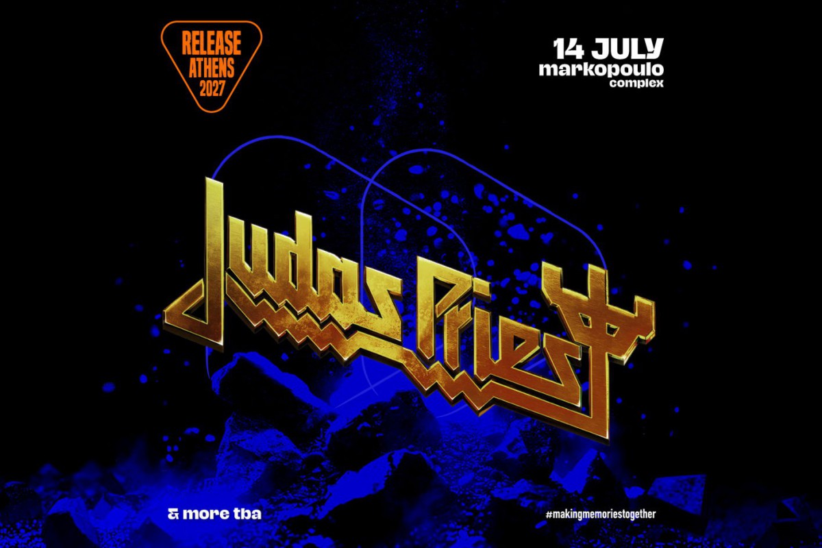 Judas Priest στο Release Athens 2027: Συναυλία στις 14 Ιουλίου στο Markopoulo Complex