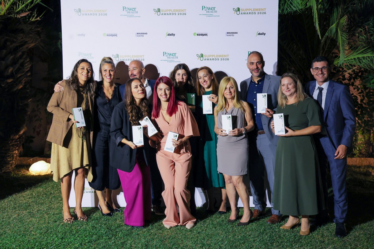 SOLGAR: Brand Supplement of the Year για 4η χρονιά με 19 βραβεία στα Supplement Awards