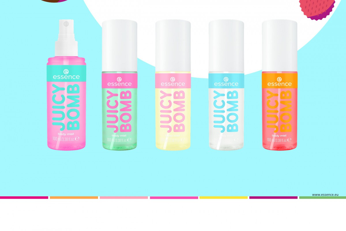 Essence JUICY BOMB Body Mist: Η νέα Tropical Drop Trend Edition με 5 καλοκαιρινά αρώματα