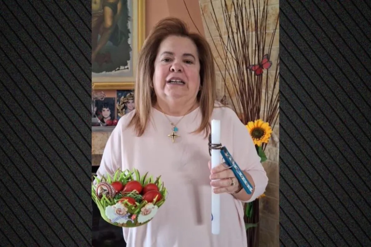 Η Έφη Θώδη ευχήθηκε «καλή Ανάσταση» με ένα βίντεο στο Instagram