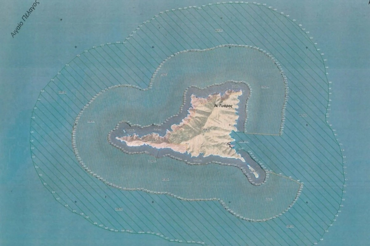 Γυάρος: Οριστική η απαγόρευση αλιείας ‑ Αυτές είναι οι ζώνες προστασίας της φύσης