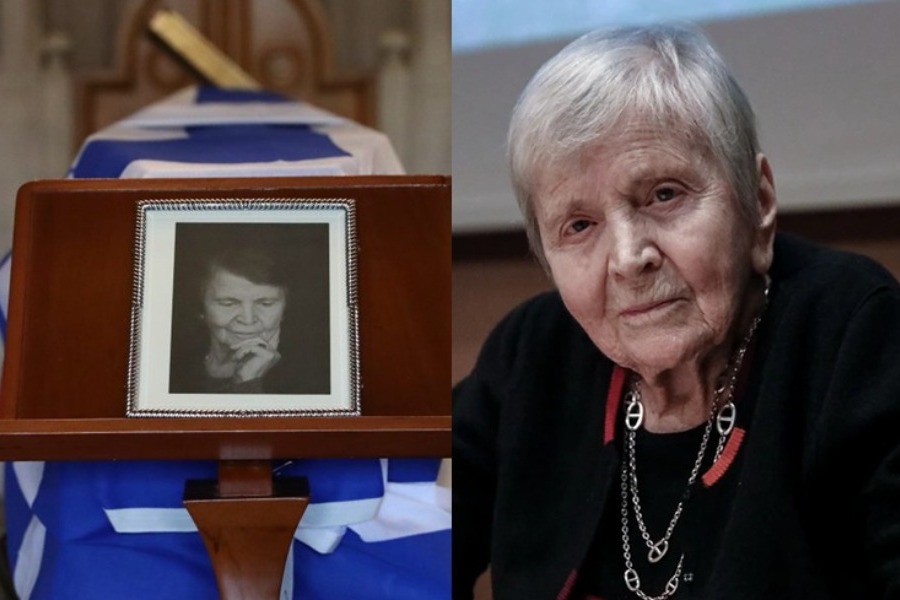 Ελένη Γλύκατζη‑Αρβελέρ: Στη Μητρόπολη Αθηνών η σορός της για το τελευταίο αντίο