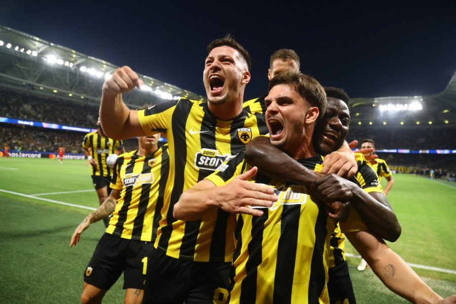 Η ΑΕΚ μπήκε με νίκη στο Champions League: 1‑0 τη ΛΑΣΚ Λίντσερ με γκολάρα του Μαρίν