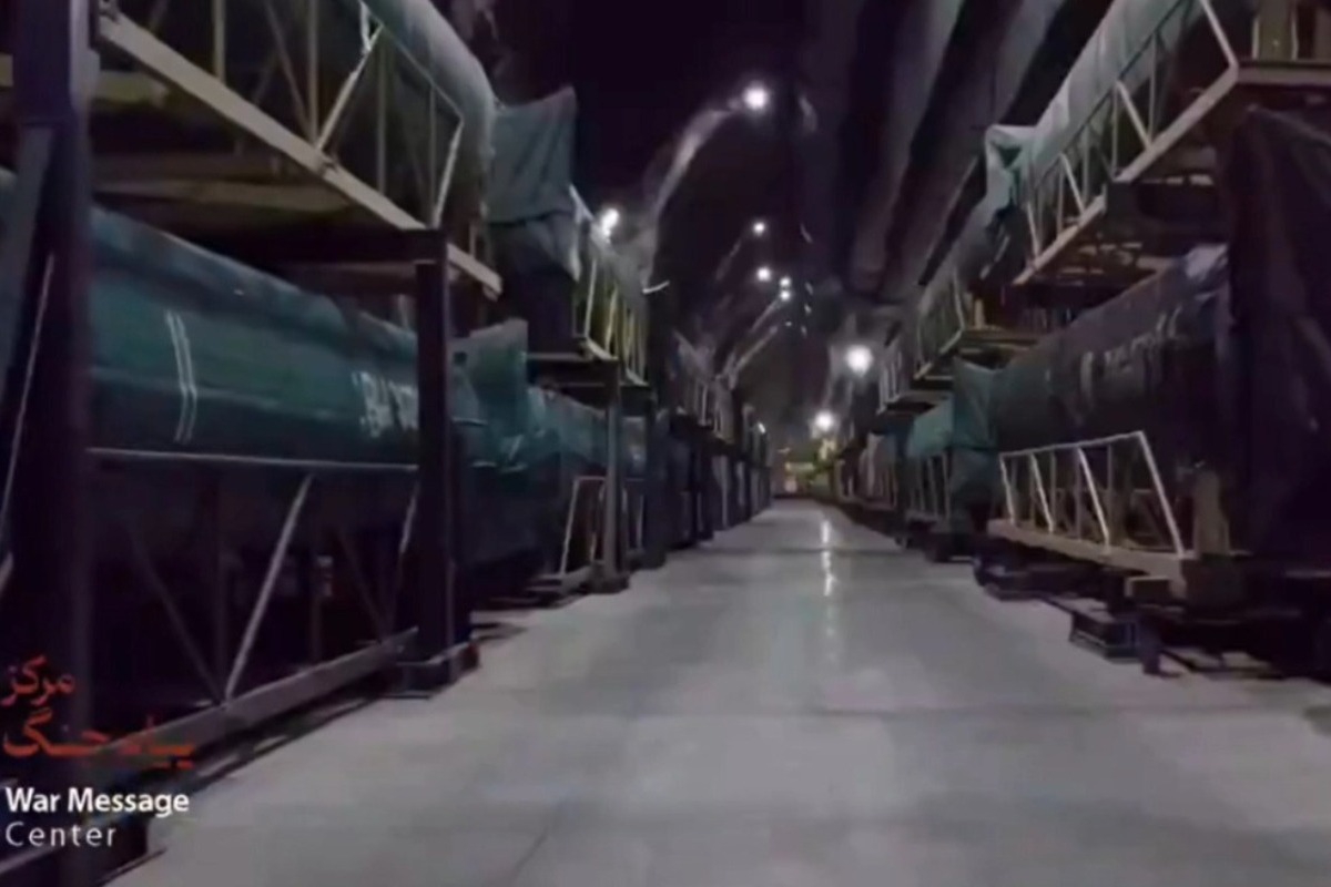 Ιράν: Βίντεο από υπόγειες πυραυλικές εγκαταστάσεις ‑ Ανανεώνει το οπλοστάσιό του ταχύτερα απ` ό,τι πριν τον πόλεμο