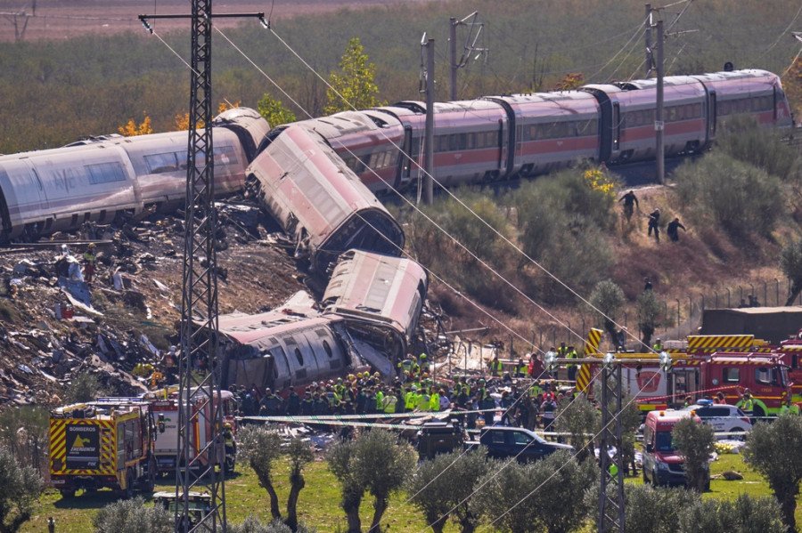 Ισπανία, σιδηροδρομικό δυστύχημα