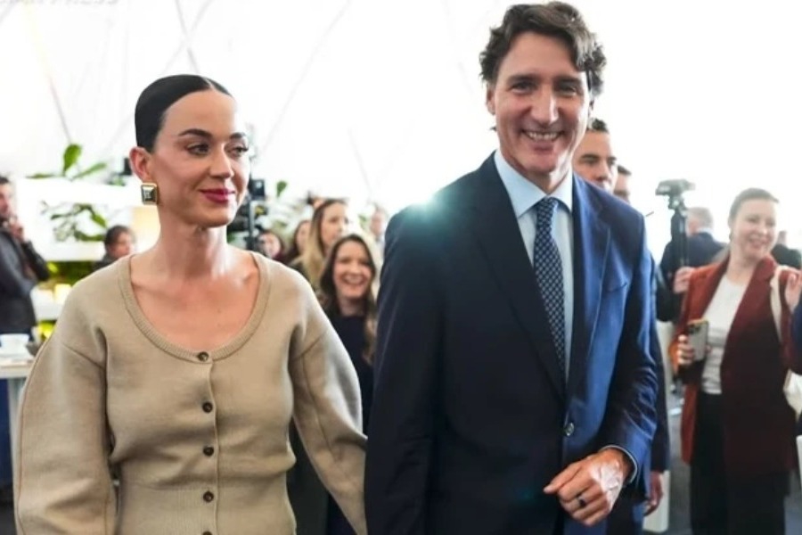 Η τρυφερή στιγμή μεταξύ της Κέιτι Πέρι και του Τζάστιν Τριντό στο Νταβός