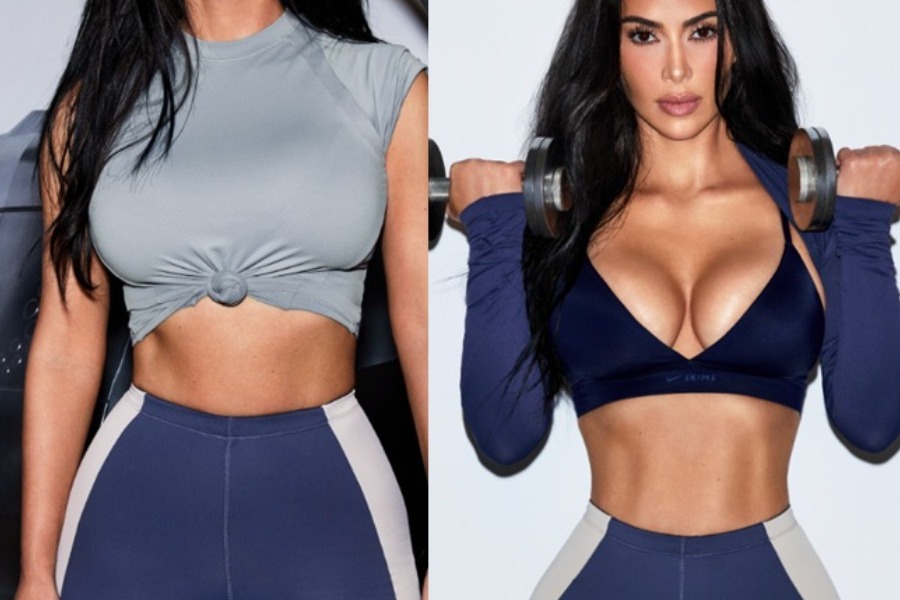 Kim Kardashian: Η απίστευτα λεπτή μέση της τράβηξε όλα τα βλέμματα – «Τι γυμναστική κάνεις;»