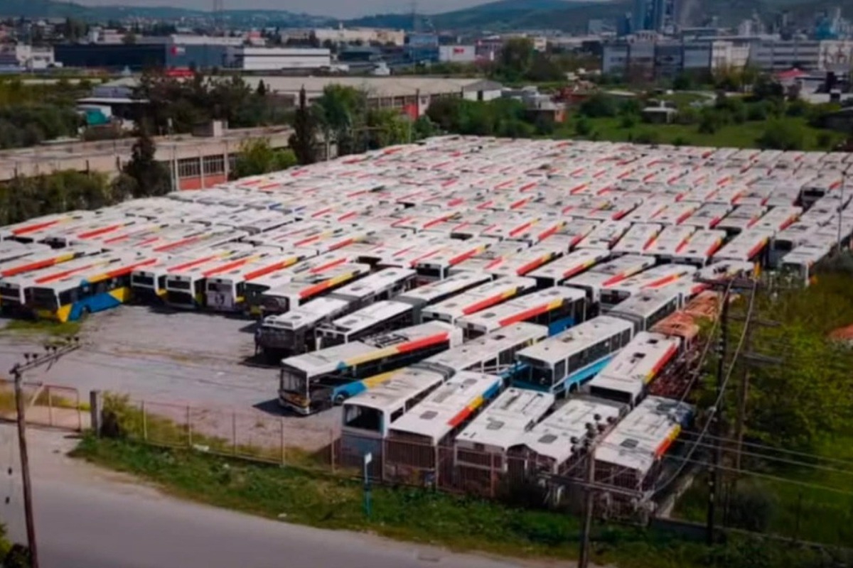 Αποσύρονται 130 λεωφορεία του ΟΑΣΘ ‑ Τι συνέβη
