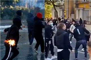Τίρανα: Μολότοφ και δακρυγόνα - Έφτασαν στο γραφείο του Ράμα