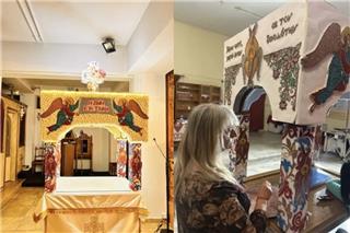 Θεσσαλονίκη: 600.000 πέρλες και 100.000 άνθη σε Επιτάφιο «κέντημα»