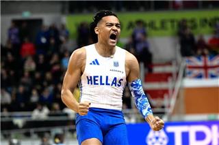 Ασημένιος ο Εμμανουήλ Καραλής στο Παγκόσμιο Πρωτάθλημα κλειστού στίβου με άλμα στα 6,05μ.