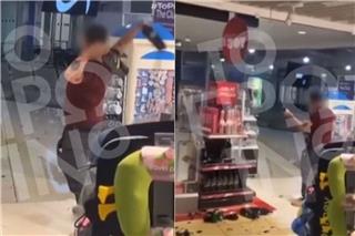 Επιβάτης σε αμόκ στο αεροδρόμιο «Ελ. Βενιζέλος»: Τα έκανε «γυαλιά-καρφιά» επειδή δεν έφυγε η πτήση