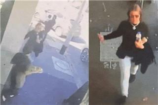 Η στιγμή που περαστική διασταυρώνεται με σερβιτόρα - Της έσπασε δόντι με τον δίσκο