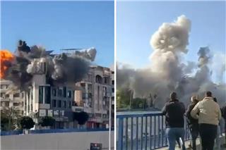 Τρομακτικό βίντεο από τον βομβαρδισμό του Ισραήλ στα νότια προάστια της Βηρυτού: Κτίριο γίνεται κομμάτια σε δευτερόλεπτα