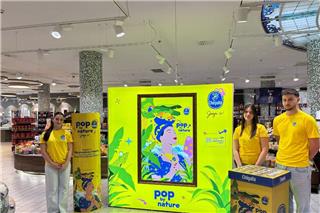 Η Chiquita μεταμορφώνει τα καταστήματα «Μασούτης» σε πολύχρωμους χώρους Pop Art