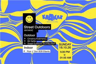 ΚΛΑΚΑΖ: Stand up comedy, live των Συνθετικών και Street Outdoors party αυτή την εβδομάδα