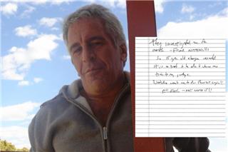 «Προνόμιο να μπορεί κανείς να επιλέξει τη στιγμή που θα πει αντίο» – Στη δημοσιότητα φερόμενο σημείωμα του Έπσταϊν