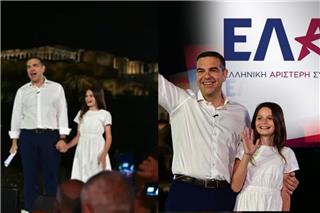 Ποια είναι η μικρή Ήρα που έκλεψε την παράσταση στην παρουσίαση του νέου κόμματος Τσίπρα