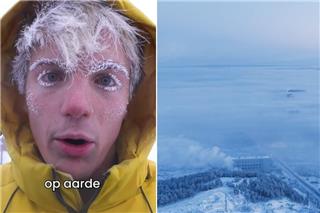 Ολλανδός YouTuber βουτάει στο νερό στη Σιβηρία με το θερμόμετρο να γράφει -52 βαθμούς Κελσίου