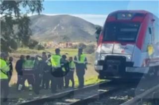 Τρένο συγκρούστηκε με γερανό στην Καρθαγένη της Ισπανίας