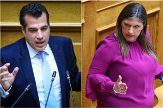 Αγρια κόντρα Πλεύρη – Κωνσταντοπούλου στη Βουλή για τα… πτυχία τους: «Να τα συγκρίνουμε»