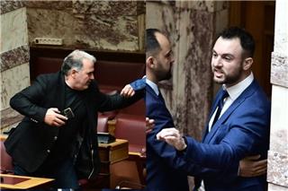 Ξεκίνησε η δίκη του βουλευτή Φλώρου που επιτέθηκε με μπουνιές στον επίσης βουλευτή Βασίλη Γραμμένο
