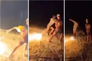 Ανήλικος έβαλε φωτιά στον κολλητό του, ενώ οι φίλοι του γελούσαν και τον βιντεοσκοπούσαν