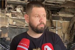 Γαστούνη: Συγκλονίζει ο περιπτεράς που του έκαψαν το μαγαζί - «Δεν σώζεται το κατάστημα»