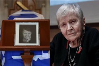 Ελένη Γλύκατζη-Αρβελέρ: Στη Μητρόπολη Αθηνών η σορός της για το τελευταίο αντίο