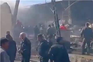 Ιράν: Στρατιωτικό ελικόπτερο κατέπεσε σε αγορά φρούτων, τέσσερις νεκρoί