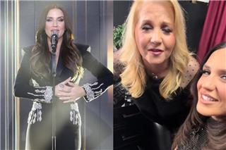 Ιουλία Καλλιμάνη: Η σπάνια εμφάνιση με τη μητέρα της και το ιδιαίτερο ντουέτο τους