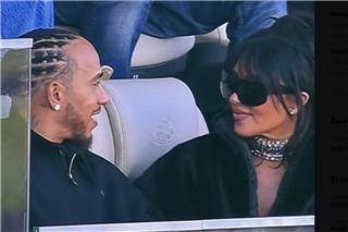 Κιμ Καρντάσιαν και Λούις Χάμιλτον έκαναν την πρώτη κοινή δημόσια εμφάνισή τους στο Super Bowl