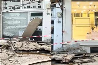 Θεσσαλονίκη: Μπαλκόνι κατέρρευσε στο κέντρο της πόλης
