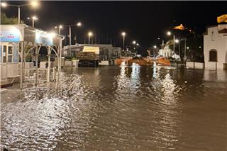 Έναν μήνα κάτω από τα νερά η Πάτμος: Σε παύση το έργο διευθέτησης ομβρίων, δείτε εικόνες