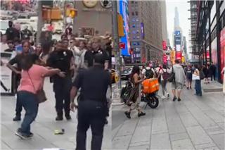 Τρόμος στην Times Square με δύο νεκρούς – Αστυνομικοί σκότωσαν γυναίκα που μαχαίρωσε περαστικούς