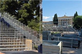 Γιατί ακυρώθηκε το Φεστιβάλ Ολυμπίων στο Ζάππειο: Ξηλώθηκε η εξέδρα μετά από αντιδράσεις