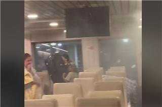 Αναστάτωση στο «Νήσος Σάμος»: Επιβάτες άναψαν τσιγάρο και ενεργοποιήθηκε το σύστημα πυρόσβεσης