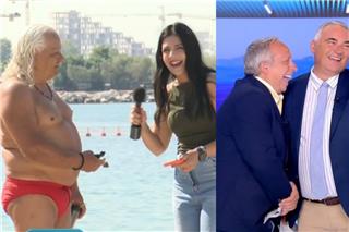Ποιος λουόμενος έγινε viral στον ΣΚΑΙ με τις ατάκες του για τον λαγοκέφαλο και τη βενζίνη;