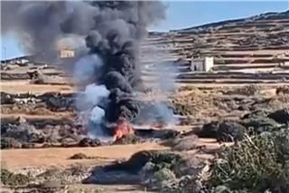 Συναγερμός στη Σίφνο: Πτώση ιδιωτικού ελικοπτέρου κοντά σε σπίτα