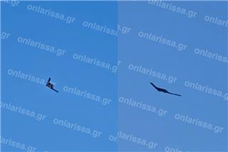 Μυστήριο με το αεροπλάνο που μοιάζει με stealth στον ουρανό της Λάρισας