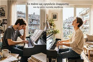 Το πιάνο ως εργαλείο έκφρασης και όχι μόνο τεχνικής ακρίβειας