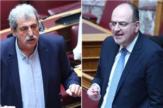 Καβγάς Πολάκη και Λαζαρίδη στη Βουλή: «Σκασμός τώρα μιλάω εγώ»