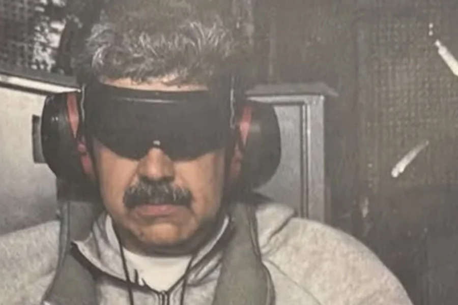 Φωτογραφία του Νικολάς Μαδούρο μετά τη σύλληψή του έδωσε στη δημοσιότητα o Τραμπ