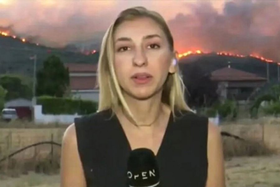 Μαρία Σιαμπάνου: Οι πυροσβέστες υπερασπίζονται τη ρεπόρτερ που γέλασε στη φωτιά