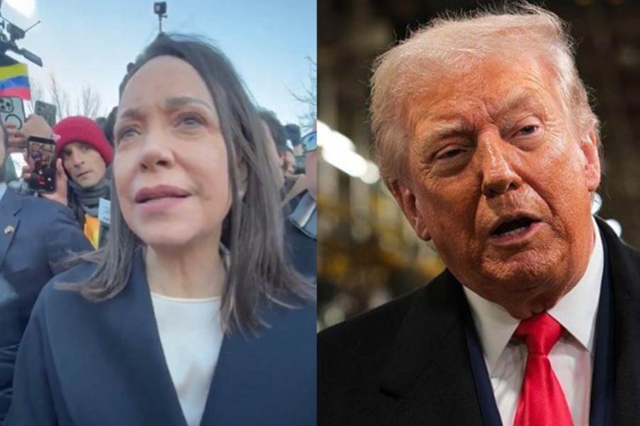 Από τη Βενεζουέλα με αγάπη: Η Ματσάδο πρόσφερε στον Τραμπ το Νόμπελ Ειρήνης που κέρδισε