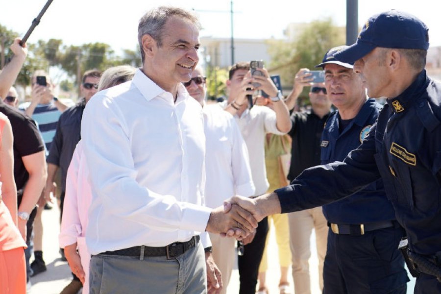 Μητσοτάκης από την Εύβοια: Εκλογές την άνοιξη 2027 ‑ Σας θέλω ετοιμοπόλεμους, στις επάλξεις