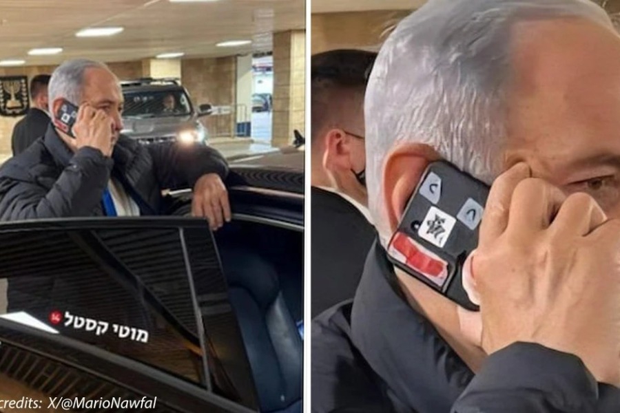 Γιατί η κάμερα του κινητού τηλεφώνου του Νετανιάχου είναι καλυμμένη με ταινία – Όλα τα σενάρια