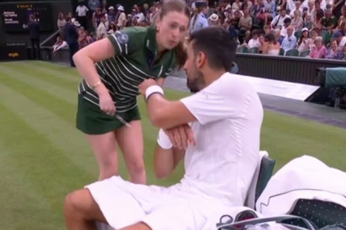 Η φάρσα του Τζόκοβιτς σε ball girl στο Wimbledon που έγινε viral, δείτε βίντεο
